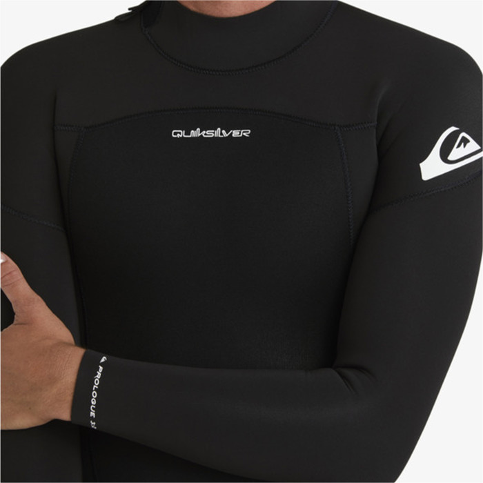 2023 Quiksilver Mens Prologue 5/4/3mm GBS Back Zip Wetsuit EQYW103219 - Black